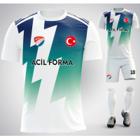 Baskılı Futbol Forması 003 2 Günde Kargo